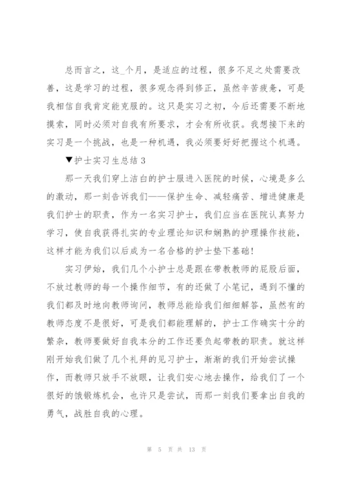 护士实习生总结5篇.docx