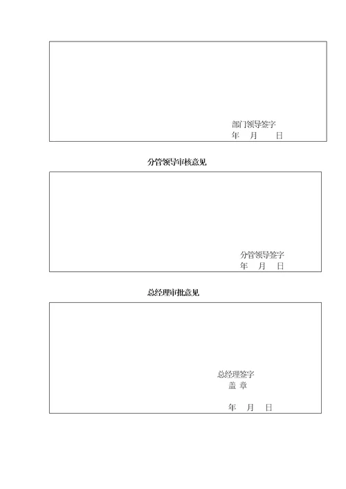 劳动合同期满考核表