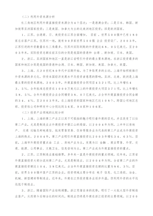 长三角地区引进外资水平现状与对策分析.docx