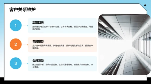 蓝色卡通风通用行业营销路演方案PPT主题