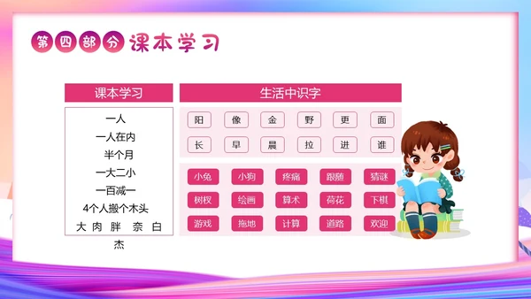一年级新生入学教育主题班会一年级小学入学班会PPT开学
