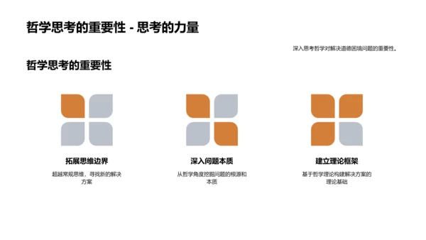 道德困境与哲学探索