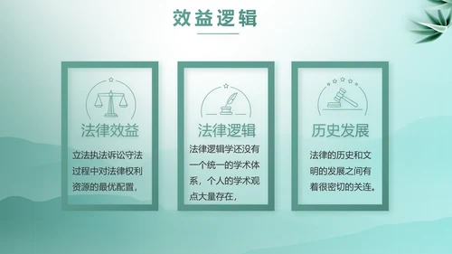 蓝色中国风法律案例分析动态PPT模板