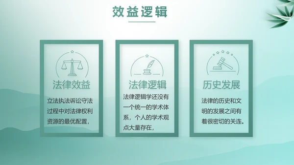 蓝色中国风法律案例分析动态PPT模板