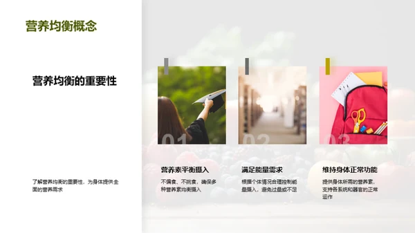 健康饮食，从营养出发
