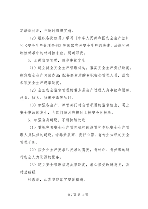 篇一：XX年度企业安全生产工作计划.docx