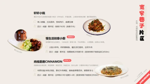 成都旅游小吃美食攻略通用PPT下载