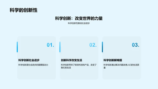 深化科学实践PPT模板