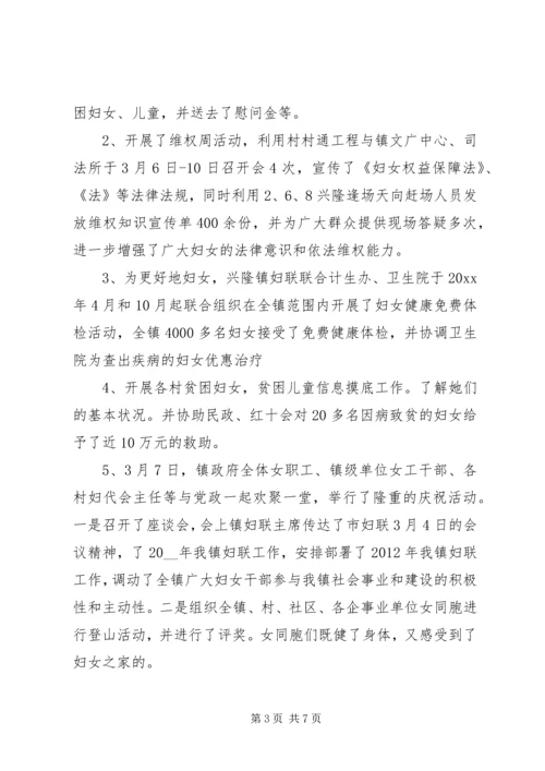 社区妇联工作计划范文.docx