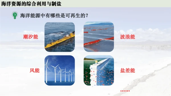 跨学科实践活动8  海洋资源的综合利用与制盐课件(共39张PPT内嵌视频)
