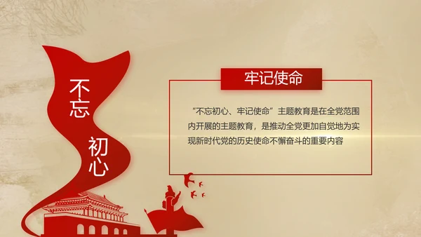 开场视频红色革命历史教育活动PPT封含MP4