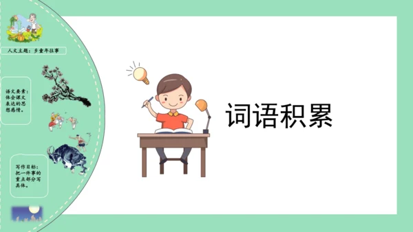 统编版五年级语文下册同步高效课堂系列第一单元（复习课件）