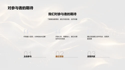 金融交流活动策划PPT模板