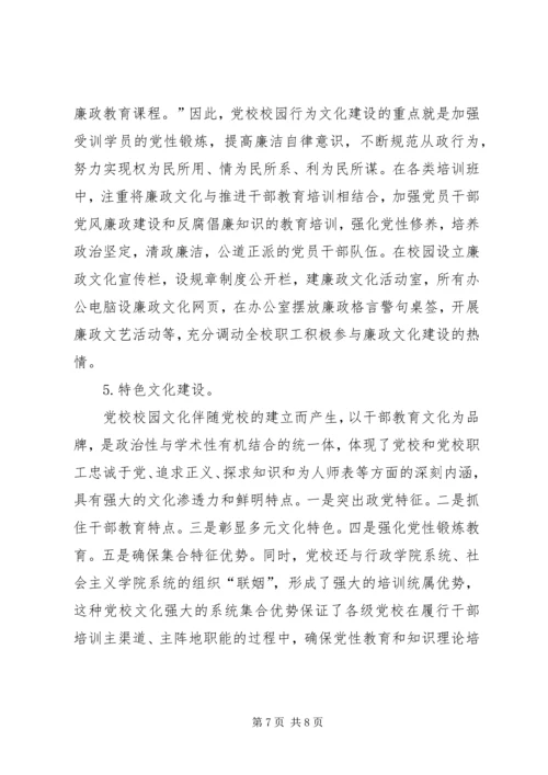 对加强党校校园文化建设的思考.docx