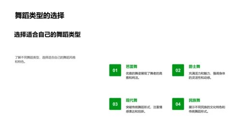 初中舞蹈艺术教学PPT模板