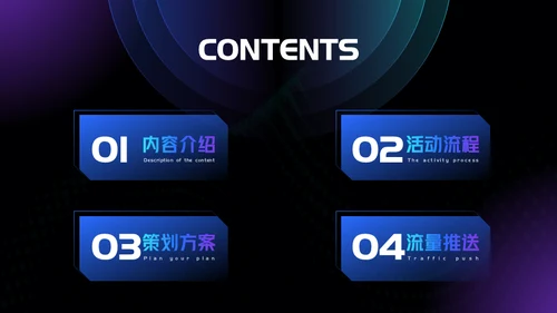 数字音乐数码产品直播活动通用PPT模板
