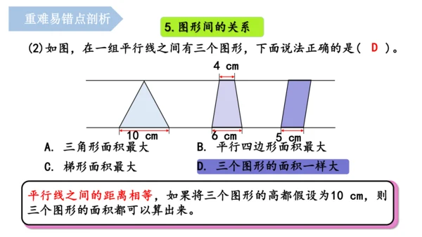 第六单元《多边形的面积》（单元复习课件）五年级数学上册+人教版(共26张PPT)