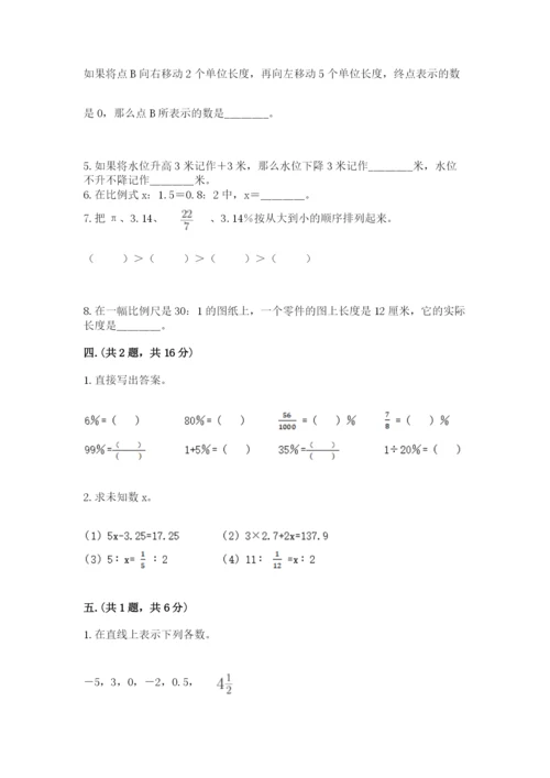 山东省济南市外国语学校小升初数学试卷有精品答案.docx