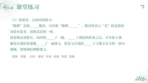 2024-2025学年六年级上册语文统编版第二单元基础知识梳理 课件