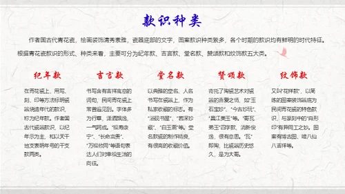 中国风青花瓷通用PPT模板