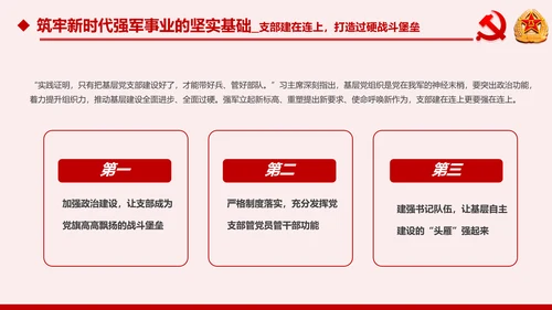 军队基层建设军队部队过硬作风强军兴军PPT