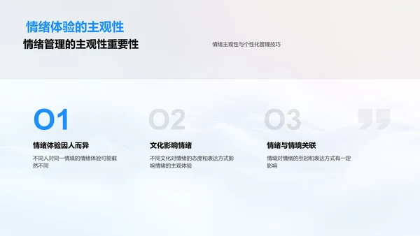 情绪管理教学PPT模板