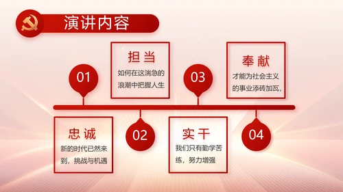 党支部党员大会工作总结汇报动态PPT