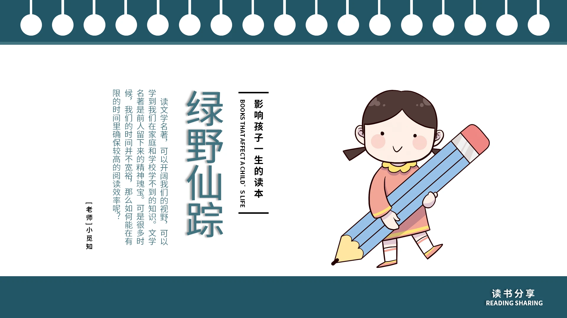 读书分享绿野仙踪PPT模板宣传PPT动态PPT