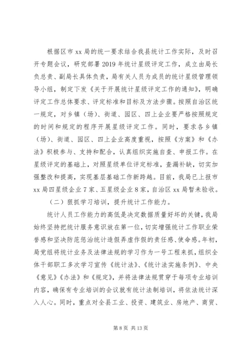 统计局XX年工作总结和XX年工作计划 (2).docx