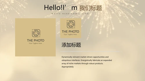 聚会派对晚会晚宴酒会动态PPT模板