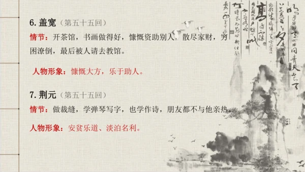 九年级下册 第三单元 名著导读 《儒林外史》 课件(共47张PPT)