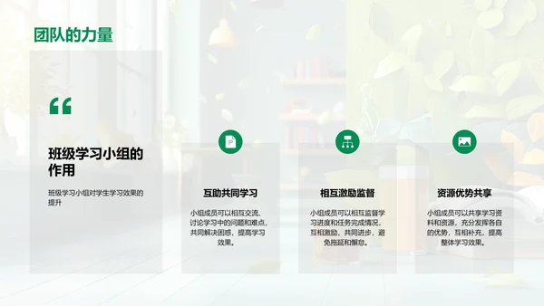 初二学生生活学习方法PPT模板