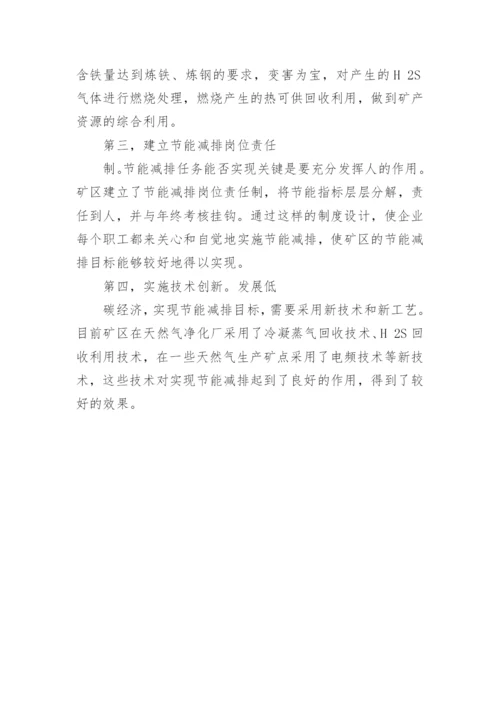 实施低碳经济学论文.docx