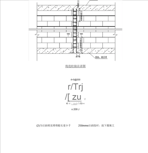 砌体结构工程施工方案