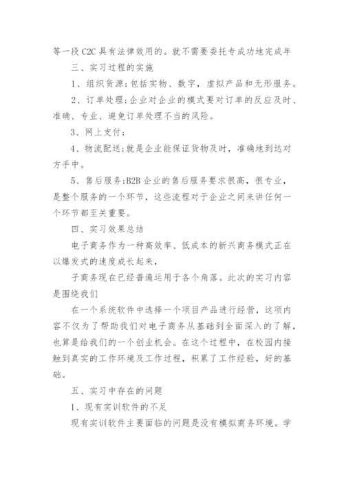 电子商务实习报告范文5篇_电商专业实训总结报告.docx