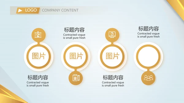 金融投资理财黄金期货投资年终总结PPT模板