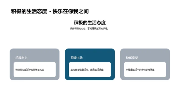 健康生活的实践与益处