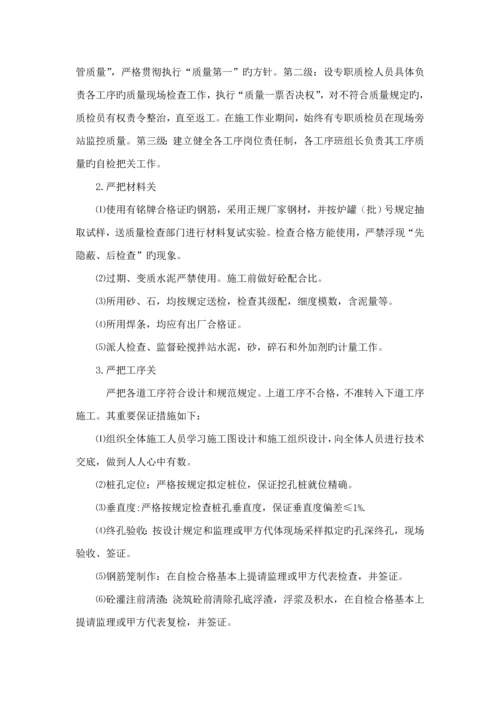 人工挖孔桩综合施工专题方案.docx