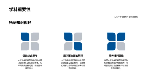 科学与人文融合教学