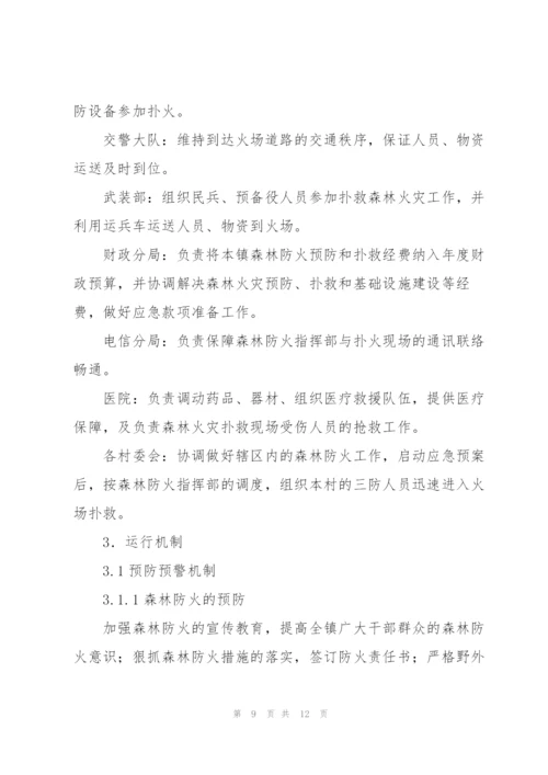 森林防火工作应急预案三篇.docx