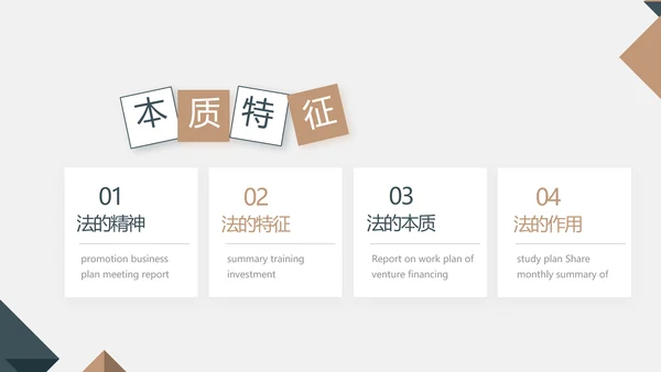 严谨大气法律法学律师工作汇报动态PPT模板