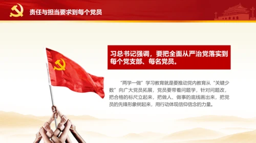 立足岗位讲奉献勇于担当比作为党课PPT