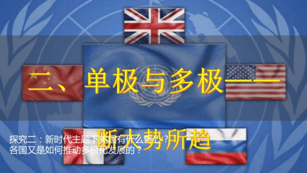 第21课冷战后的世界格局  课件