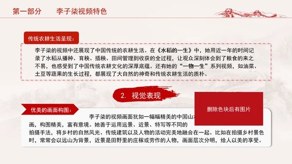学校思政课教学讲好李子柒主题PPT课件