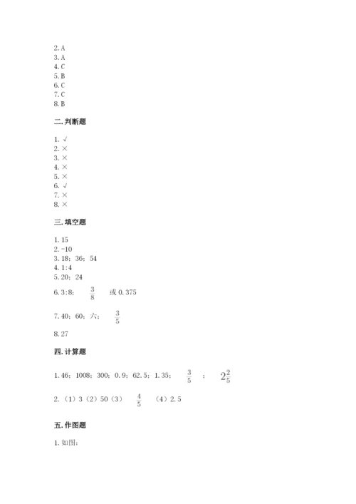 人教版六年级下册数学期末测试卷附答案【能力提升】.docx