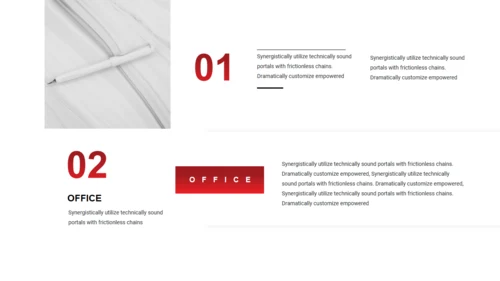 BUSINESS红色系列通用PPT模板
