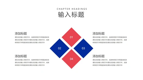 蓝色扁平风运营推广营销策划方案PPT模板