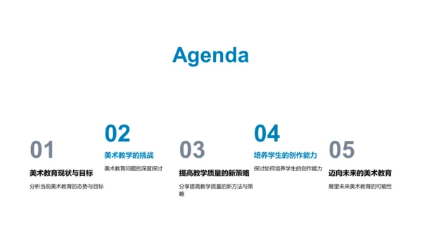 美术教育新策略PPT模板
