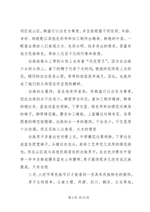 云南白族调研报告.docx