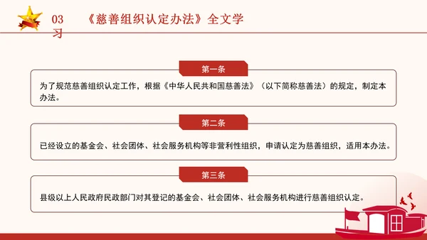 2024慈善组织认定办法全文学习解读PPT课件